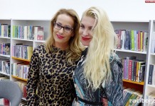 Katarzyna Bonda w raciborskiej bibliotece