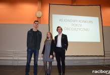 Uczniowie wodzisławskiej Jedynki na podium Rejonowego Konkursu Poezji Obcojęzycznej