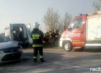 zderzenie czolowe brzeska raciborz wyr