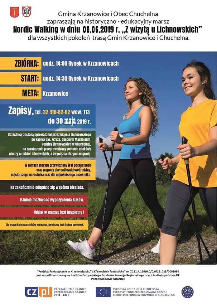 nordic walking krzanowice