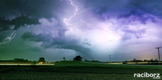 Burza ostrzeżenie meteorologiczne