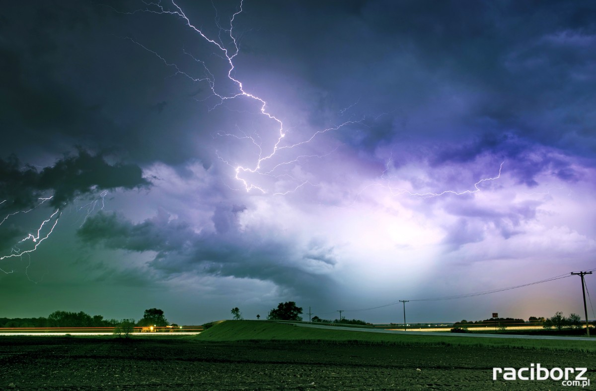 Burza ostrzeżenie meteorologiczne