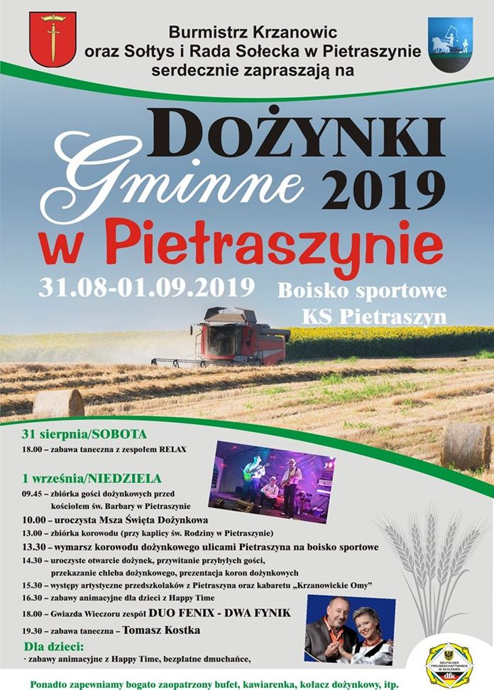 dozynki gminne w pietraszynie