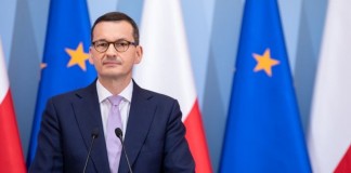 Premier Mateusz Morawiecki. Fot. Adam Guz/KPRM