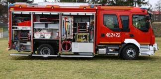 Mszana z nowym wozem strażackim
