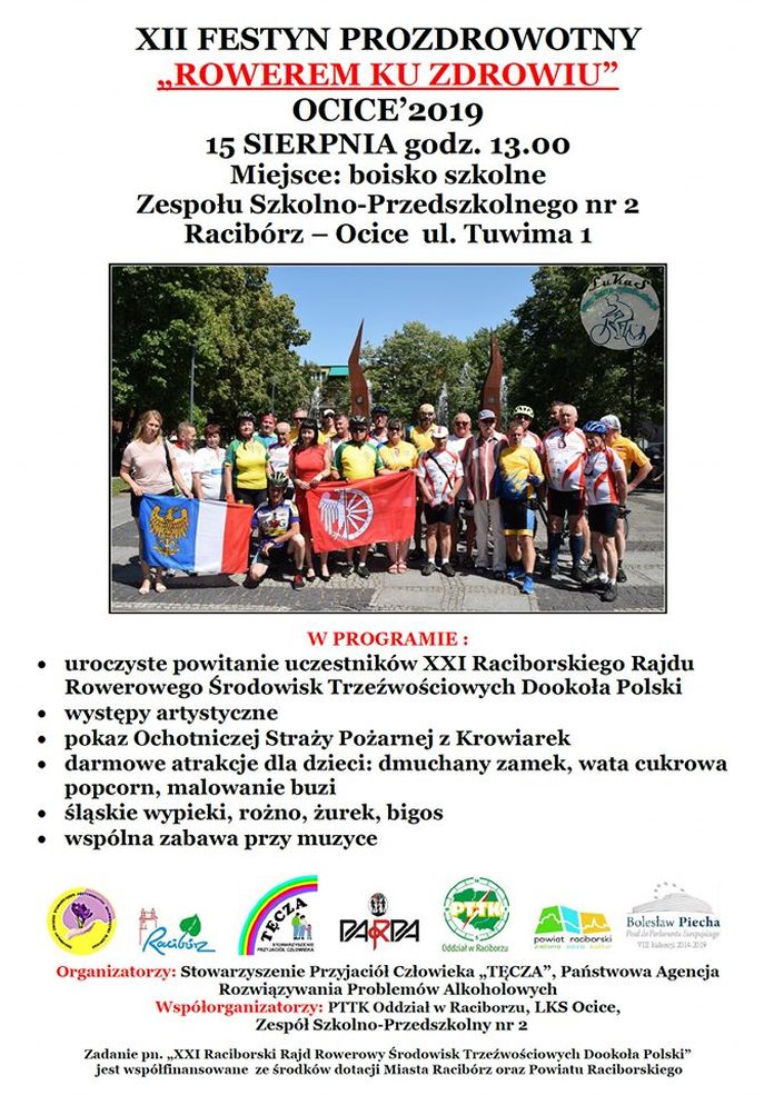 rowerem ku zdrowiu ocice