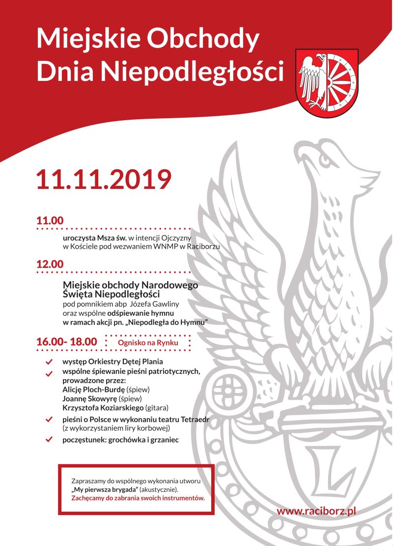 dzien niepodleglosci raciborz