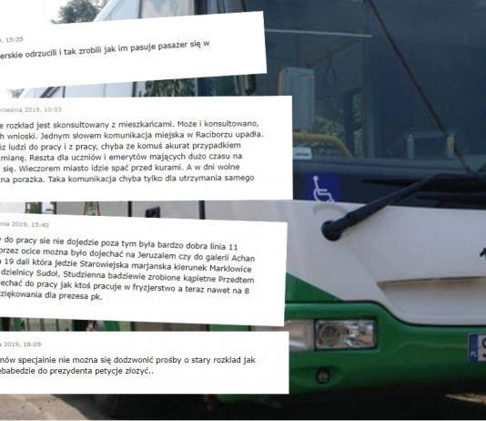 Mieszkańcy krytykują nowy rozkład. Prezes PK Bogdan Gawliczek odpowiada PK Nowy rozkład Bogdan Gawliczek komentuje