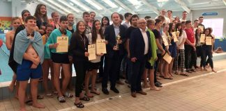 Pływali o Puchar Starosty