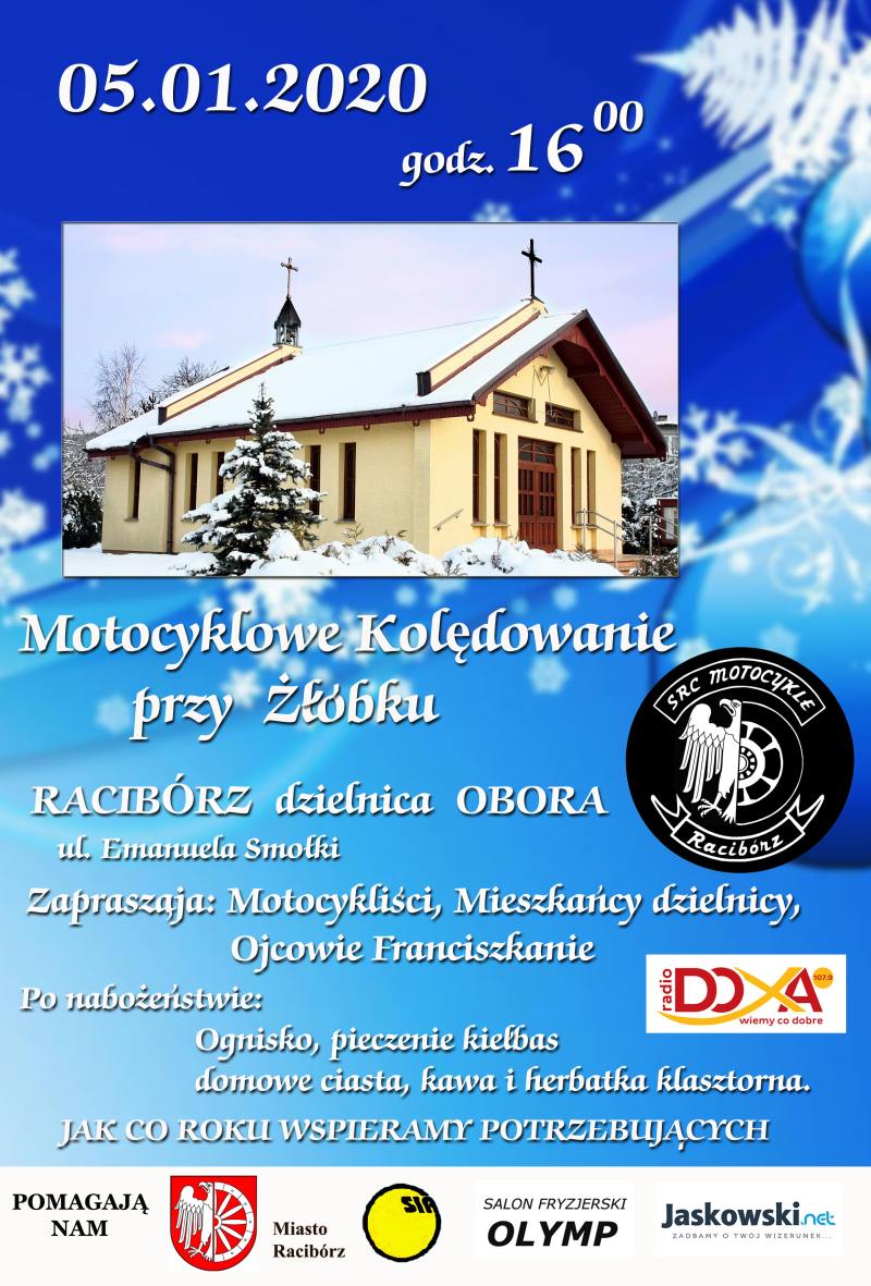 motocyklowe koledowanie przy zlobku