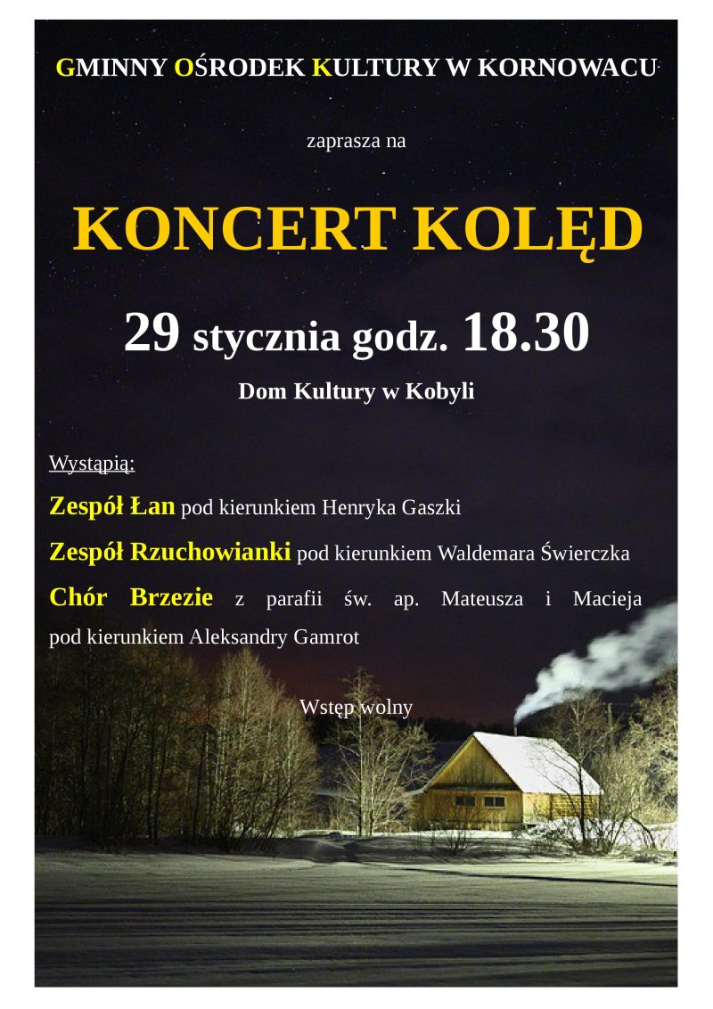 koncert koled kobyla