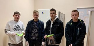 Uczniowie Powiatowego Centrum Kształcenia Zawodowego i Ustawicznego w Wodzisławiu Śląskim