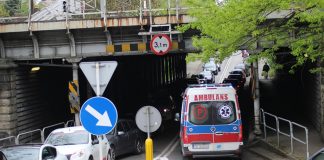 Korytarz życia w okolicy dworca kolejowego