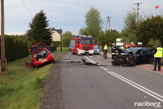 Wypadek w Gołkowicach