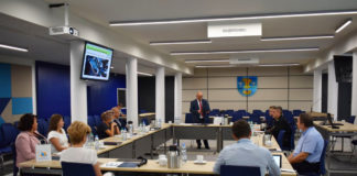 Posiedzenie Komisji bezpieczeństwa i porządku powiatu wodzisławskiego