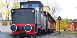 Zabytkowa Stacja Kolei Wąskotorowej w Rudach