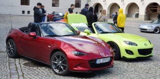 zjazd zamek mazda mx5