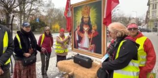 Narodowa pielgrzymka wzdłuż granic Polski z Obrazem Pana Jezusa Chrystusa Króla