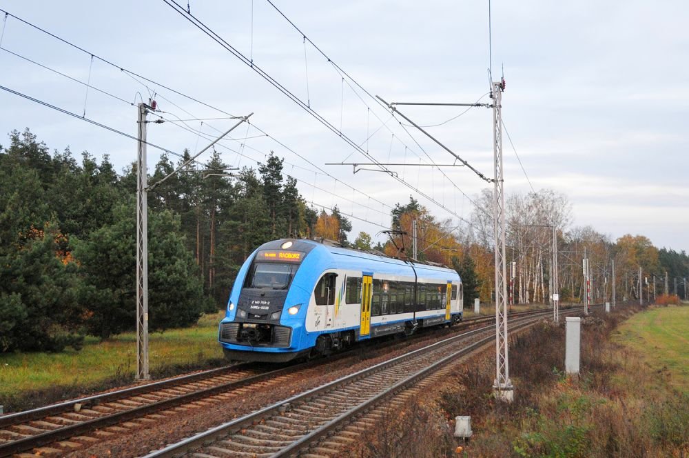 pociag koleje slaskie nedza