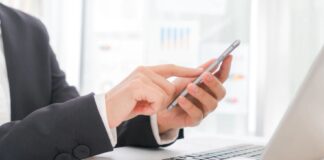 komputer telefon praca biznes