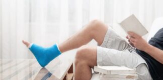 zlamana noga choroba