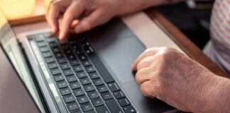 praca senior komputer