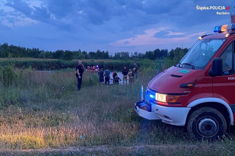 policja utoniecie zbiornik raciborz dolny (1)