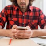 telefon smartfon praca