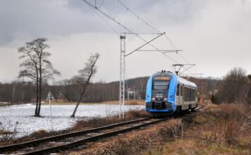 pociag koleje slaskie rybnik niedobczyce