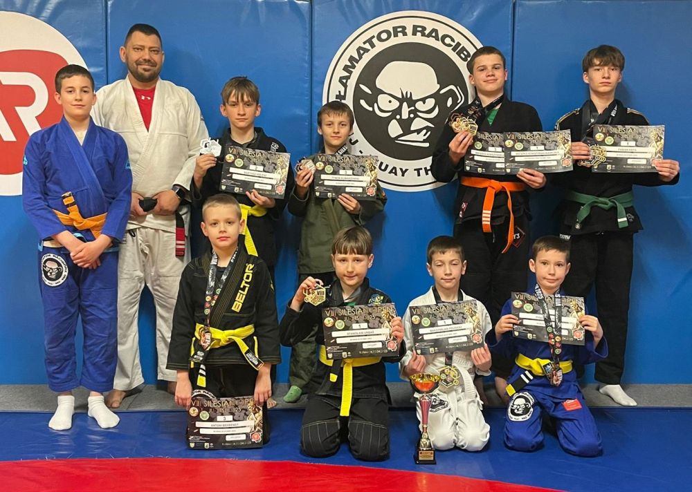 Łamator Racibórz z 14 medalami na Silesian Open Ju-Jitsu 2025