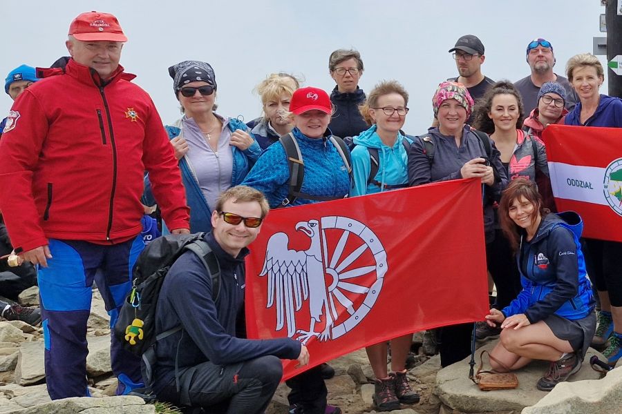 Raciborzanie zdobyli Babią Górę