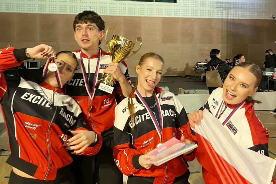 Zespół Skaza ze zwycięstwami w Pucharze Świata i mistrzostwem Europy WADF