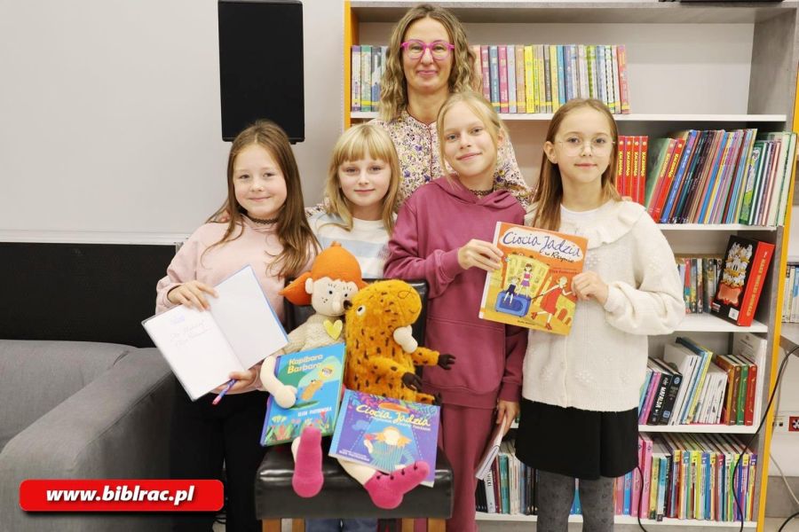 Ciocia Jadzia naprawdę istnieje! Spotkanie z Elizą Piotrowską w raciborskiej bibliotece