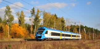 koleje slaskie impuls jesien nedza