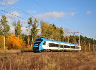 koleje slaskie impuls jesien nedza