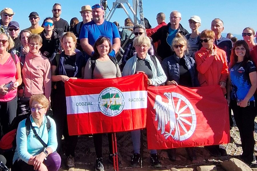 Raciborzanie zdobyli Tarnicę – najwyższy szczyt Bieszczad