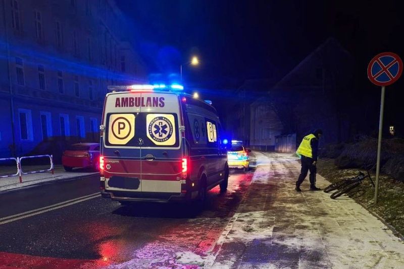 karola miarki raciborz pijany rowerzysta