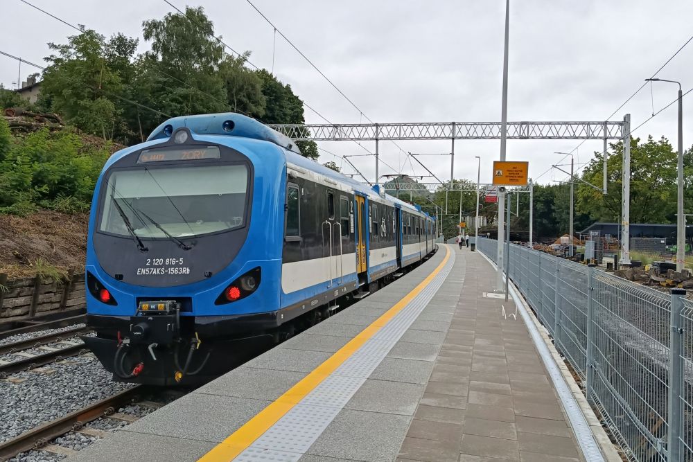 rydultowy koleje slaskie pociag