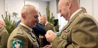 Spotkanie opłatkowe w Śląskim Oddziale Straży Granicznej w Raciborzu