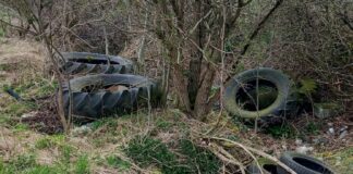 opony wysypisko smieci sudol