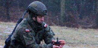 Terytorialsi ćwiczyli w Kuźni Raciborskiej rzut granatem