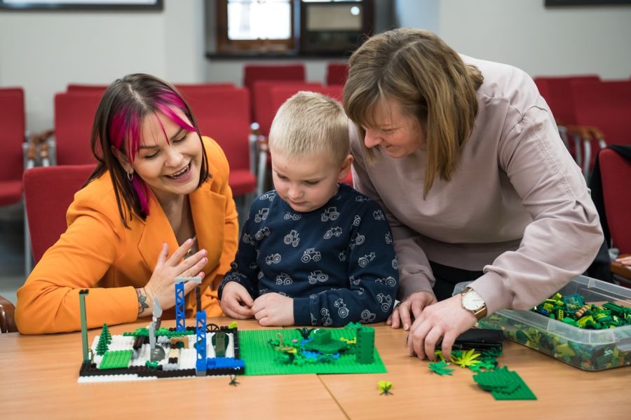 Ferie pełne wyobraźni. Warsztaty z Ciocią od Klocków na Zamku Piastowskim