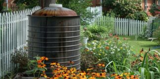 zbiornik deszczowka ogrod dzialka