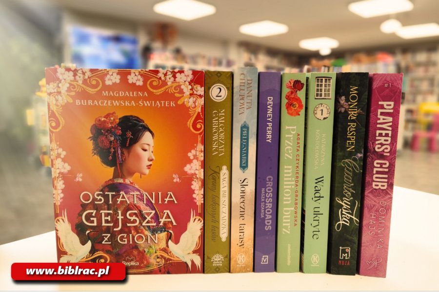 Wiosenne nowości w raciborskiej bibliotece. Co warto przeczytać? biblioteka raciborz spis ksiazek