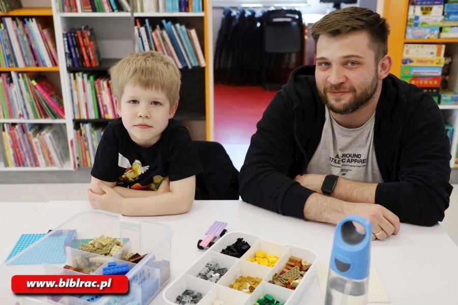 Klocki Lego połączyły pokolenia w raciborskiej bibliotece