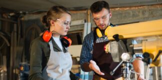 kobieta mezczyzna praca