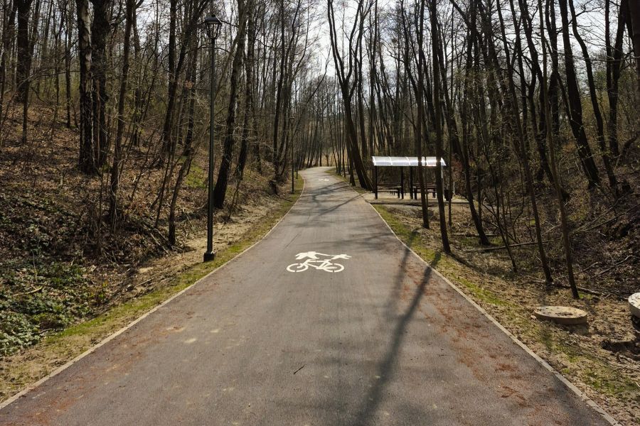 Nowa trasa dla pieszych i rowerzystów ułatwi dotarcie do „Trzech Wzgórz” sciezka rowerowa wodzislaw 2