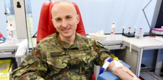 Ponad 15 litrów krwi podczas akcji w raciborskim oddziale Straży Granicznej