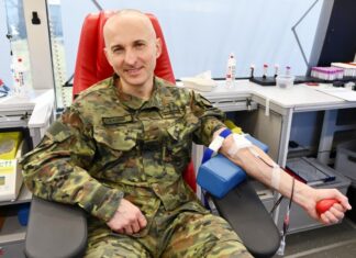 Ponad 15 litrów krwi podczas akcji w raciborskim oddziale Straży Granicznej