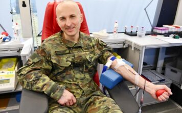 Ponad 15 litrów krwi podczas akcji w raciborskim oddziale Straży Granicznej
